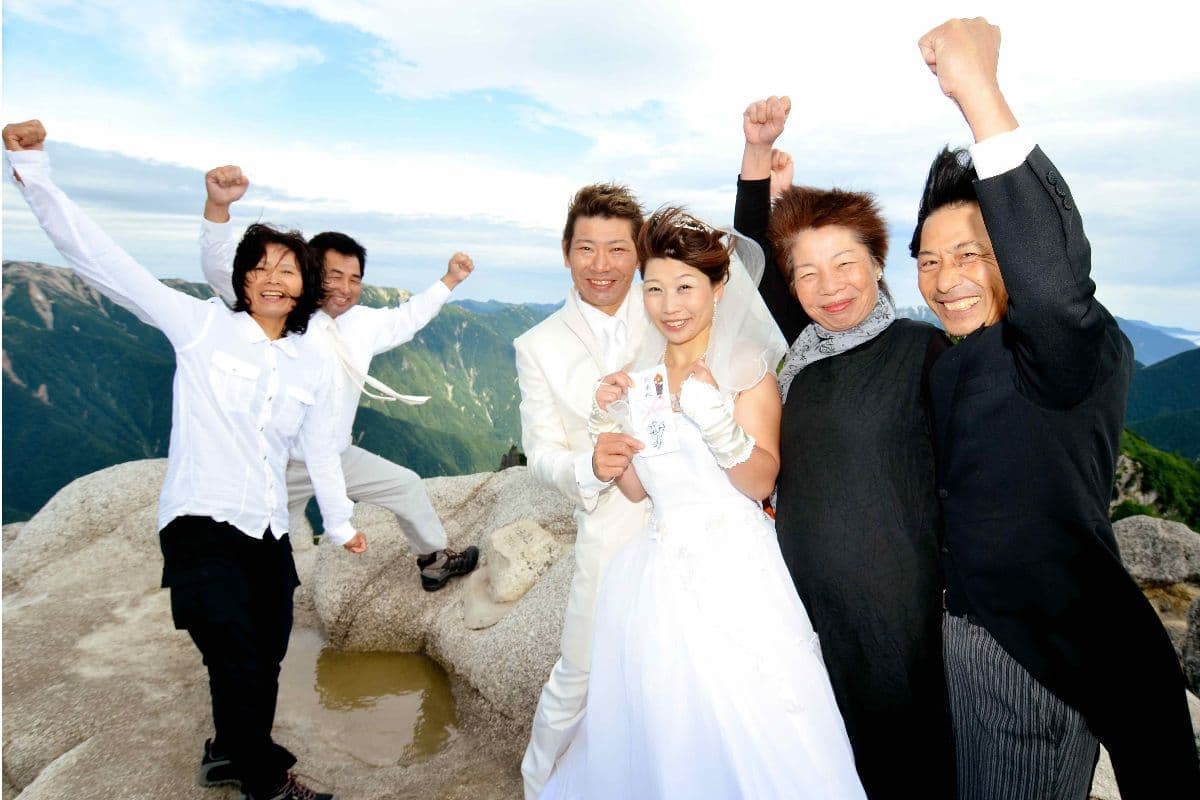 山頂結婚式